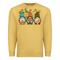 Antique Gold Fall gnomes Premium Sweatshirt - NancyCooperArtShop