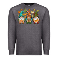 Charcoal Heather Fall gnomes Premium Sweatshirt - NancyCooperArtShop