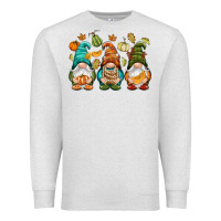 Oatmeal Heather Fall gnomes Premium Sweatshirt - NancyCooperArtShop