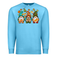 Ocean Blue Fall gnomes Premium Sweatshirt - NancyCooperArtShop