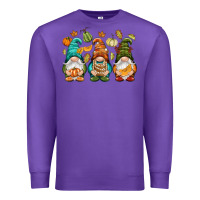 Purple Fall gnomes Premium Sweatshirt - NancyCooperArtShop