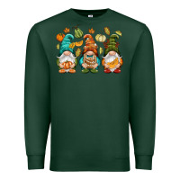 Sports Green Fall gnomes Premium Sweatshirt - NancyCooperArtShop