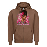 Chestnut stronger than cancer Zipper Hoodie - Artiststas