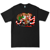 Black joy with baseball and christmas gift and candies Premium Tee - AdoDesignShop