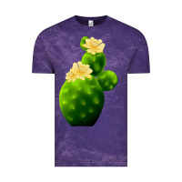 Cloud Purple texas cactus Vintage Tee - LillyAllenDesigns