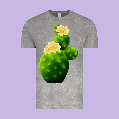 Texas Cactus Vintage Tee Designed By Lillyallendesigns