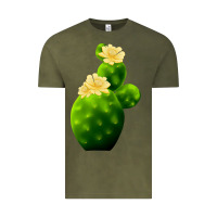 Vintage Olive texas cactus Vintage Tee - LillyAllenDesigns