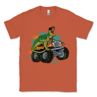Copper monster truck and t rex dinosaur Classic Tee - MaliasSmallBusiness