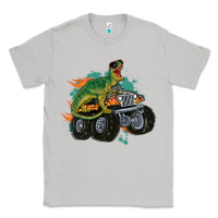 Moon Dust monster truck and t rex dinosaur Classic Tee - MaliasSmallBusiness