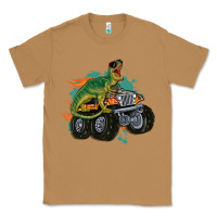 Toasted Coconut monster truck and t rex dinosaur Classic Tee - MaliasSmallBusiness