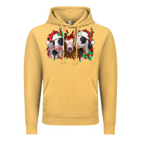 Vintage Mustard funny christmas heifers Vintage Hoodie - Jasminsmagicworld