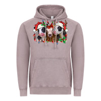 Vintage Zinc funny christmas heifers Vintage Hoodie - Jasminsmagicworld