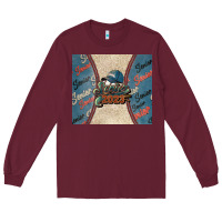Burgundy senior baseball 2023 Long Sleeve Tee - NancyCooperArtShop