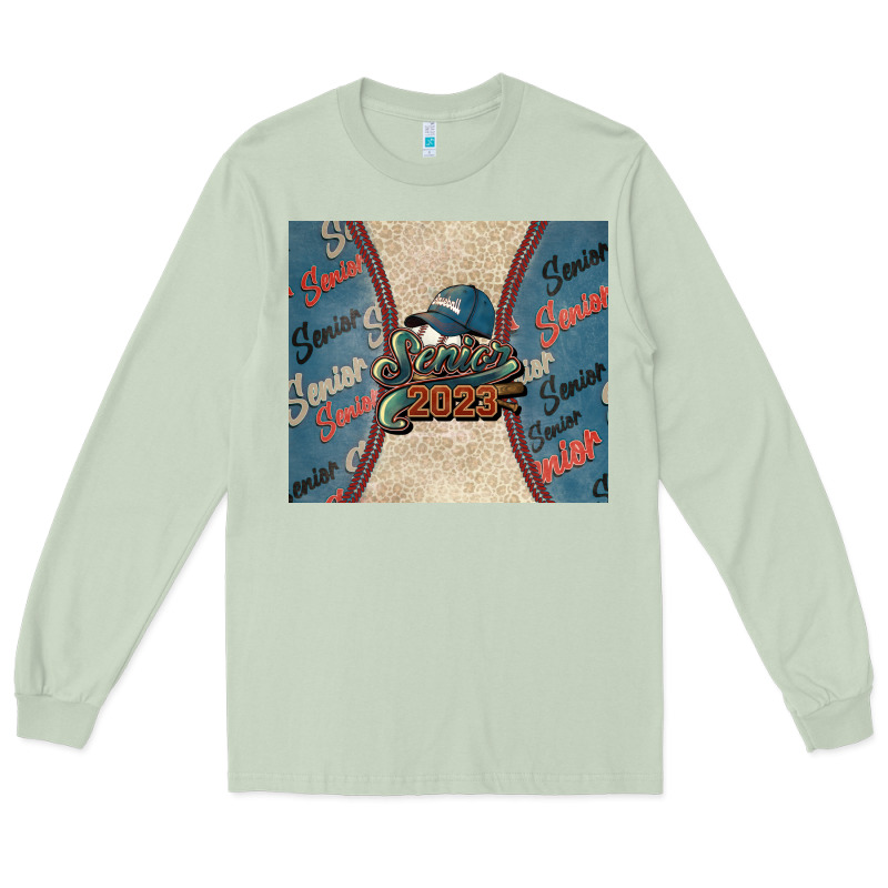 Senior Baseball 2023 Long Sleeve Tee by NancyCooperArtShop | Teevron