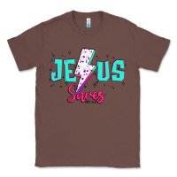 Chestnut jesus saves Classic Tee - JahusDesignShop