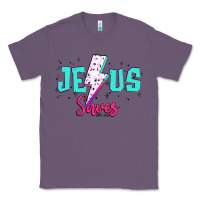 Lavender jesus saves Classic Tee - JahusDesignShop