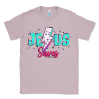 Lilac jesus saves Classic Tee - JahusDesignShop