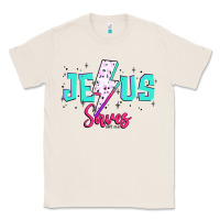 Natural jesus saves Classic Tee - JahusDesignShop