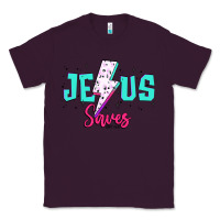 Plum jesus saves Classic Tee - JahusDesignShop