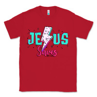 Red jesus saves Classic Tee - JahusDesignShop