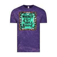 Cloud Purple whiskey bent hell bound Vintage Tee - AdoDesignShop