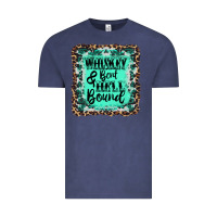 Vintage Denim whiskey bent hell bound Vintage Tee - AdoDesignShop
