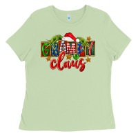 Matcha Christmas grampy claus Ladies Tee - FaDigitalArtStudio