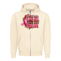 Sandshell i wear pink for my mom Zipper Hoodie - Artiststas
