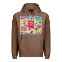 Chestnut sewing crafting each day keeps the crazy away Premium Hoodie - TumblerDesignByShophia
