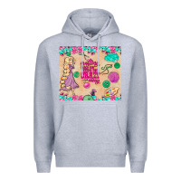 Heather Grey sewing crafting each day keeps the crazy away Premium Hoodie - TumblerDesignByShophia