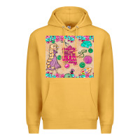 Mustard sewing crafting each day keeps the crazy away Premium Hoodie - TumblerDesignByShophia