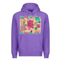 Purple sewing crafting each day keeps the crazy away Premium Hoodie - TumblerDesignByShophia