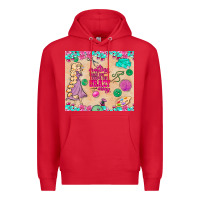 Red sewing crafting each day keeps the crazy away Premium Hoodie - TumblerDesignByShophia