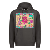 Smoke sewing crafting each day keeps the crazy away Premium Hoodie - TumblerDesignByShophia