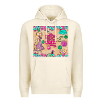 Tofu sewing crafting each day keeps the crazy away Premium Hoodie - TumblerDesignByShophia