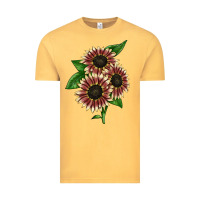 Vintage Mustard strawberry blonde sunflower Vintage Tee - LillyAllenDesigns