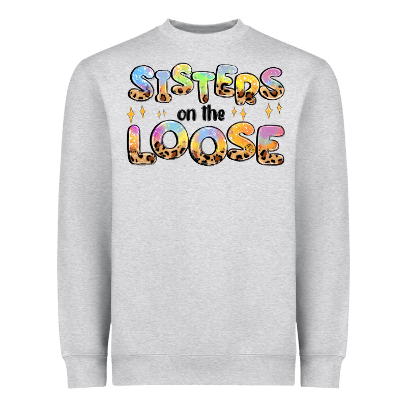 Sisters On The Loose Heavyweight Sweatshirt by MaliasSmallBusiness | Teevron