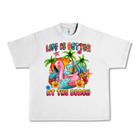 Lunar Rock life is better at the beach Urban Heavy Tee - MaliasSmallBusiness