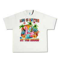 Pistachio life is better at the beach Urban Heavy Tee - MaliasSmallBusiness
