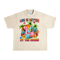 Sandshell life is better at the beach Urban Heavy Tee - MaliasSmallBusiness