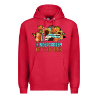 Cardinal kindergarten let's do this Premium Hoodie - JahusDesignShop