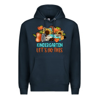 Navy kindergarten let's do this Premium Hoodie - JahusDesignShop