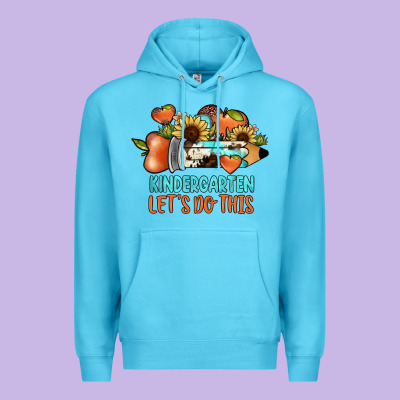 Kindergarten Let's Do This Premium Hoodie Designed By Jahusdesignshop