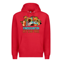 Red kindergarten let's do this Premium Hoodie - JahusDesignShop