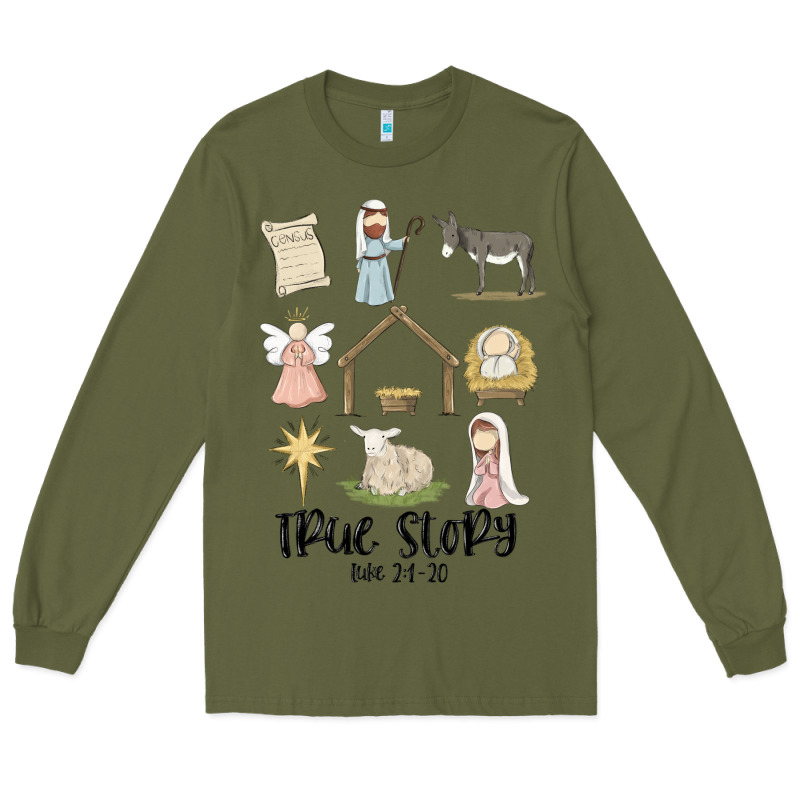 True Story Long Sleeve Tee by MaliasSmallBusiness | Teevron