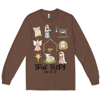 Chestnut true story Long Sleeve Tee - MaliasSmallBusiness