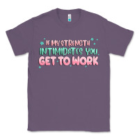 Lavender get to work Classic Tee - MaliasSmallBusiness