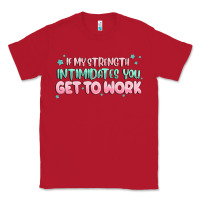 Red get to work Classic Tee - MaliasSmallBusiness