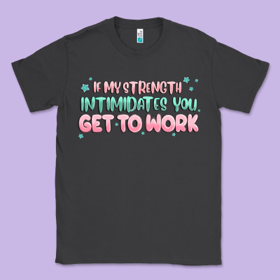 Get To Work Classic Tee Designed By Maliassmallbusiness