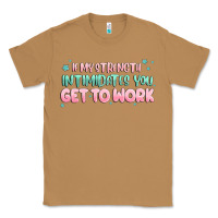 Toasted Coconut get to work Classic Tee - MaliasSmallBusiness
